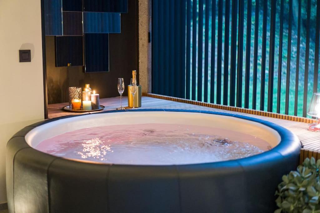Buenas Noches Villa Standing Piscine & Wellness Boncelles Ngoại thất bức ảnh